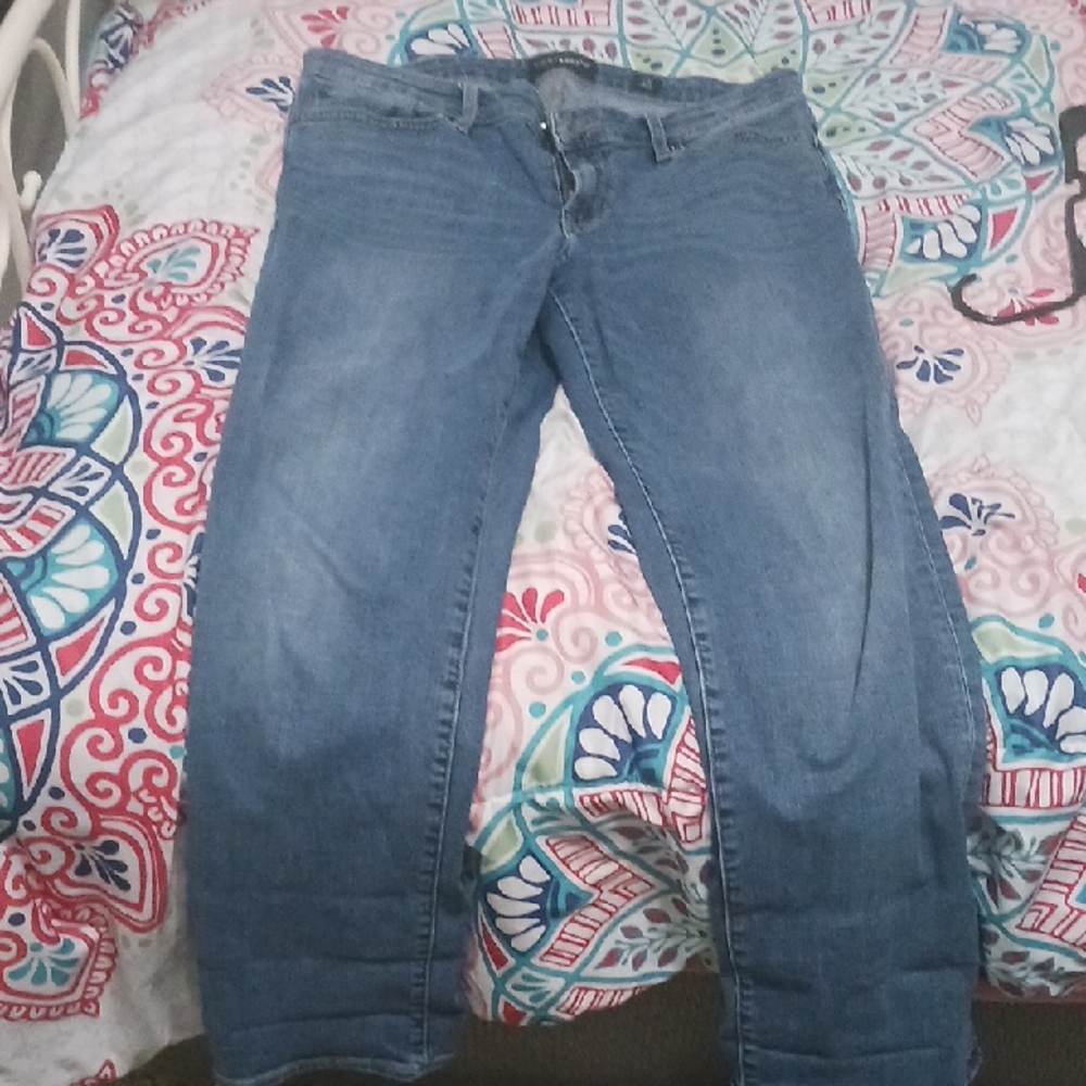 Lucky Brand Women's Straight Leg Blue Jeans